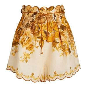 ZIMMERMANN Scallop-Trim Aliane Shorts